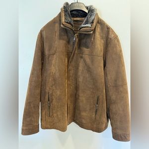 Roundtree and York Genuine Leather Parka NWOT  *FREE SHIPPING!